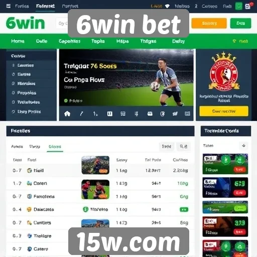 Avaliação sobre a interface do usuário no 6win bet